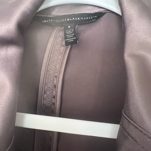 Gorgeous chocolate wrap jacket for work or casual dinner. Size 8 WHBM - Picture 3 of 4